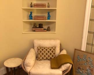 The 2nd Brown Jordan rattan chair