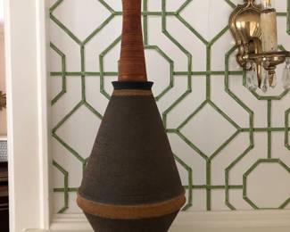 Mid-century ceramic lamp, Bitossi for Raymor 