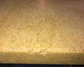 The only very small area of damage