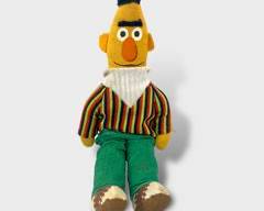 Vintage Sesame Street Bert Doll Knickerbocker Stuffed Toy