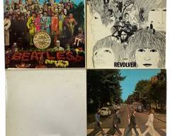 THE BEATLES VINYL - White Album, Revolver, Sgt. Peppers, and Abbey Road