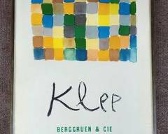 1955 Vintage Paul Klee Paris Framed Poster