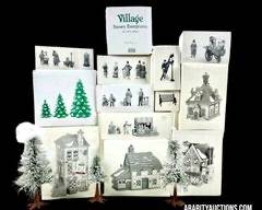 DEPT 56 HERITAGE VILLAGE COLLECTION, Chelsea Lane Shoppers, Lamplighter Accessory Kit, Poultry Market, A Christmas Carol Morning, English Post Box, Snowy Evergreens, Mr and Mrs Pickle and More