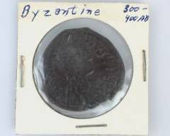 Rare Authentic 300-400 AD Byzantine Coin ( We have 3 Gold Coin Sales Coming! Keep checking Ararity's Site )