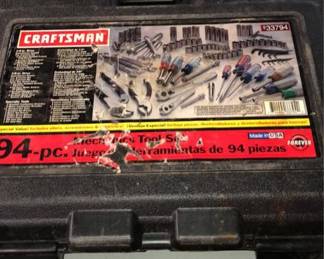 Craftsman Mechanics Tool Set with Case