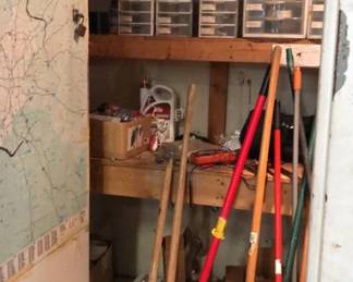 Entire Contents of Utility Maintenance Closet