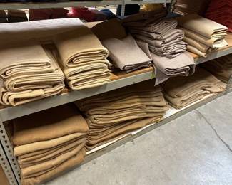 120in and 132in Round Burlap Tablecloth Lot