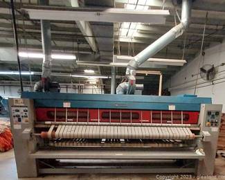 Chicago Dryer Co Imperial 48 Gas Heated Flatwork Ironer