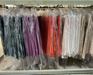 132in Round Satin Dupion Tablecloth Lot