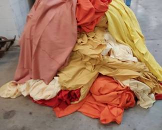 Large Lot of Unironed Tablecloths