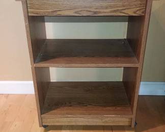2 Tier Rolling Cabinet