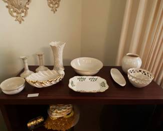 Lenox china pieces