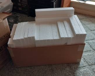 Styrofoam packing