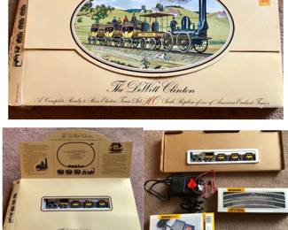 * Bachmann HO Scale The DeWitt Clinton #00641 Locomotive Train Set w/Track & Transformer $55
* Bachmann HO Scale The John Bull #00640 Locomotive Train Set w/Track & Transformer $45   