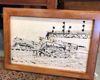 Local Scroll Skill  Artist.....signedLocomotives