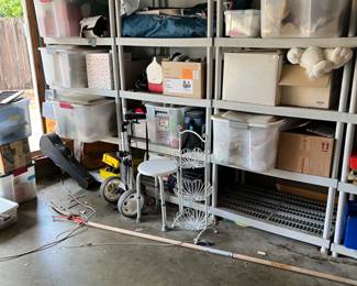 Garage items and tools