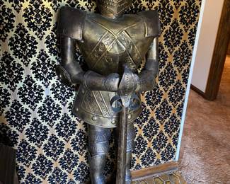 Vintage Decorative Suit of Armor Knight