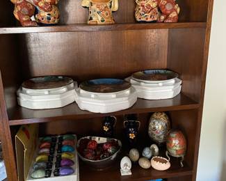 Hummel Collectible Plates/Alabaster Eggs/Asian Collectibles