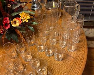 Vintage Assorted Glassware