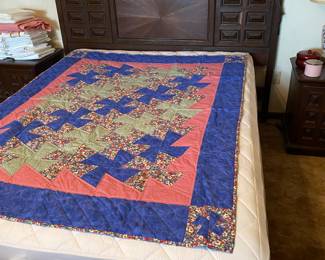 Queen Sized Bed/Hand Made Bed