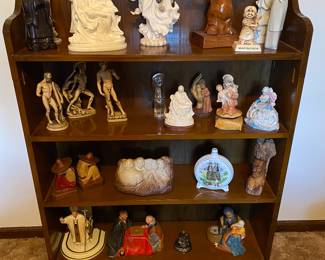Religious Decor/Solid Wood Bookshelf