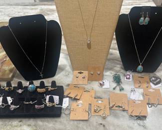 Sterling Jewelry- all earrings and rings are new