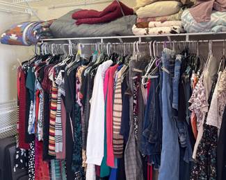 Lots of ladies clothes