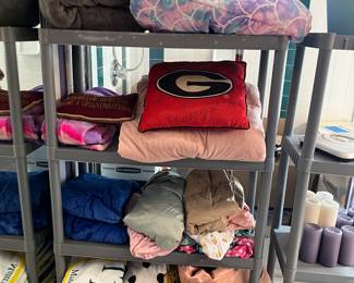 Lots of blankets - linens