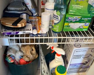 Cleaners and dog grooming items