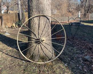LARGE OLD WHEEL