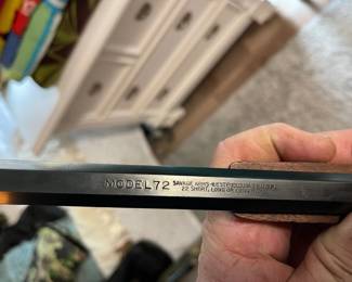 Savage Arms 22 Model 72 
