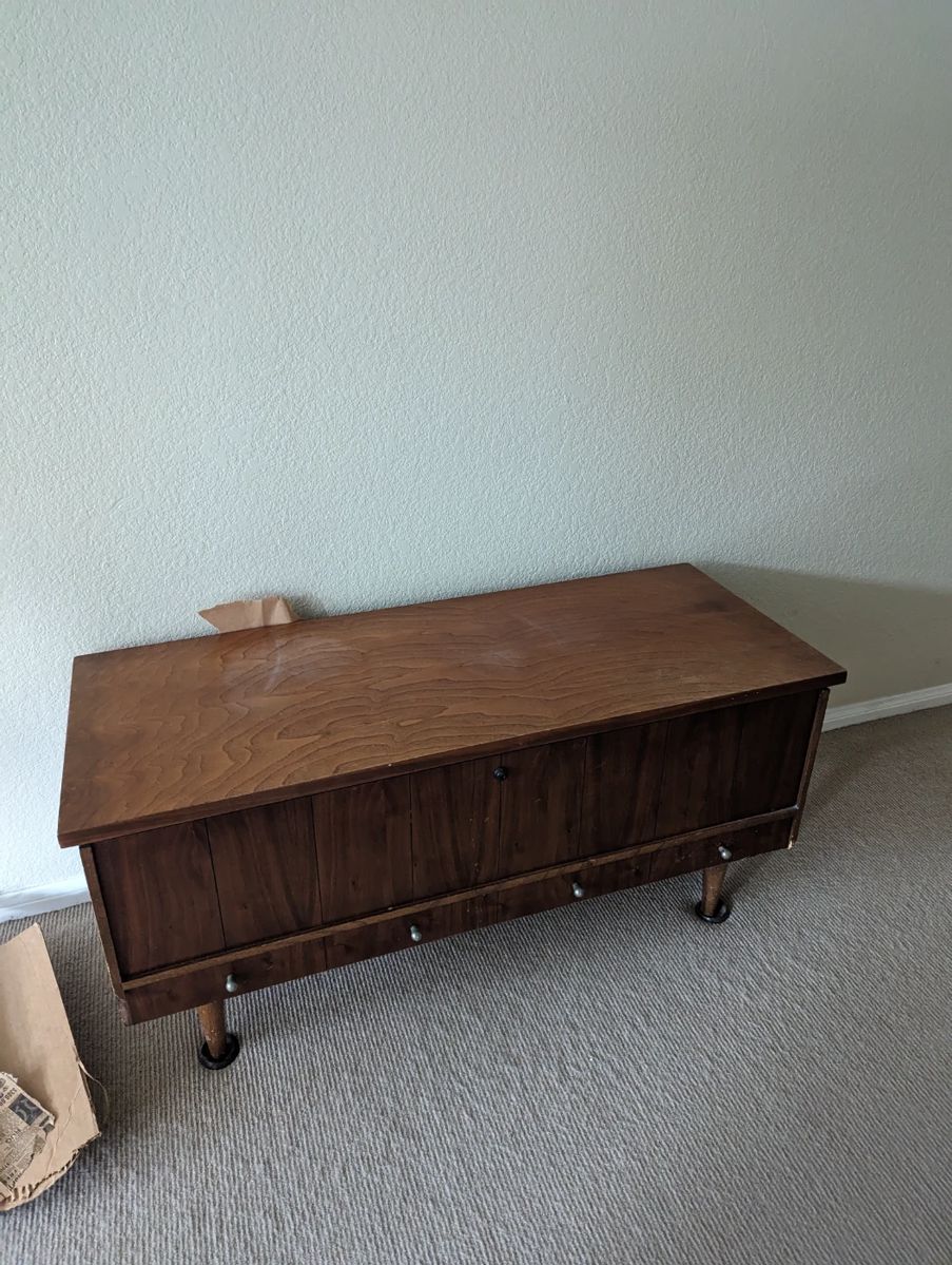 MCM style cedar chest 