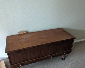 MCM style cedar chest 