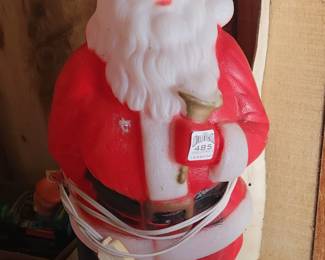 small Empire blow mold Santa, lights up