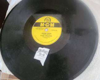 vintage Hank Williams 78