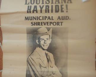 vintage poster with some tears