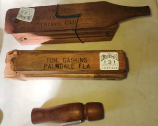 vintage turkey calls