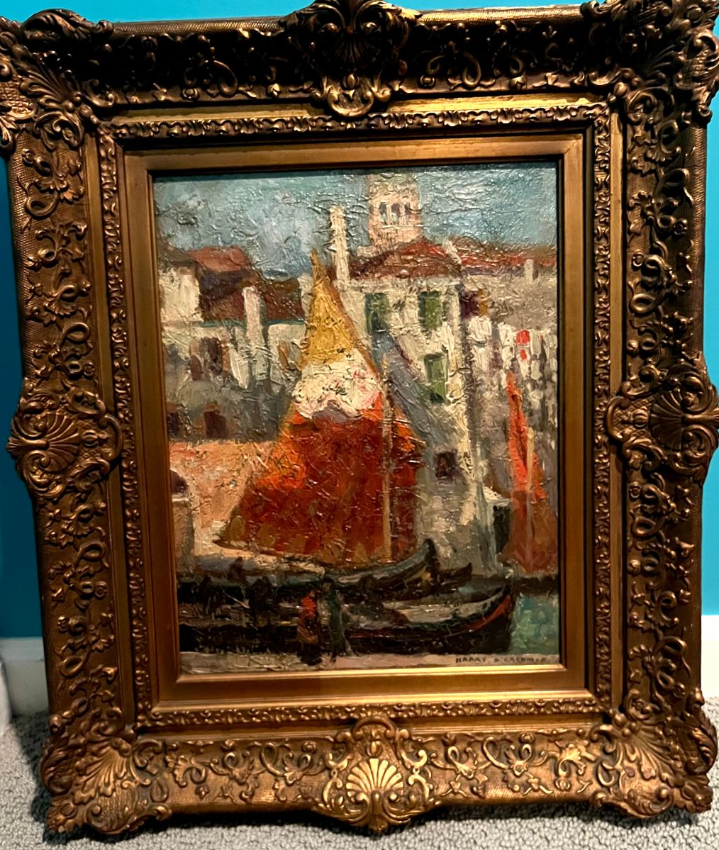 Harry B. Lachman (1886-1975) Oil Seascape NICE,