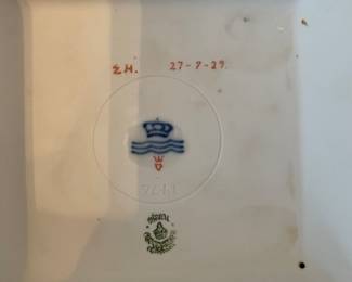 Mark on the Rare Royal Copenhagen FairyTale