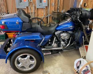 2007 Harley Davidson Motorcycle Model# FTHTC , 2 cylinder- 5,405 miles