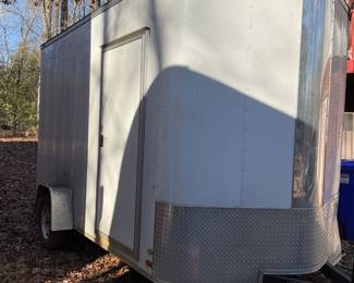2017 Covered Wagon Trailer enclosed cargo Model# 6W7X12SA