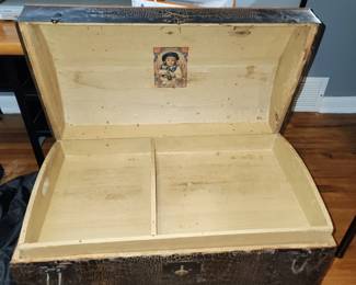 Same antique trunk