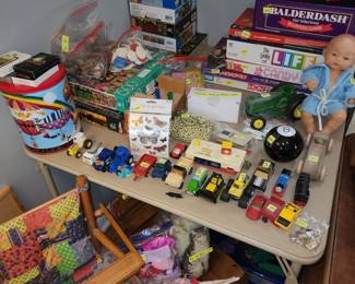 Toys, games, cars