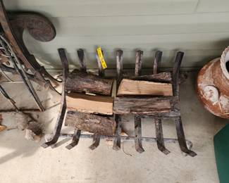 Fireplace rack
