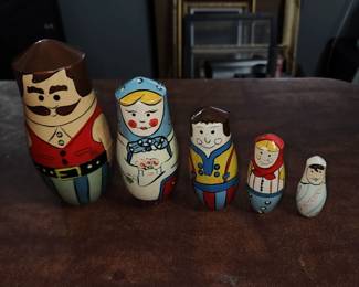 Lilian Vernon family of nesting dolls