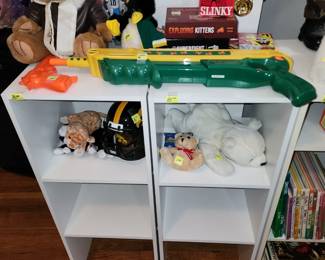Toys and shoe racks