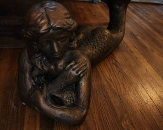 Extremely heavy mermaid