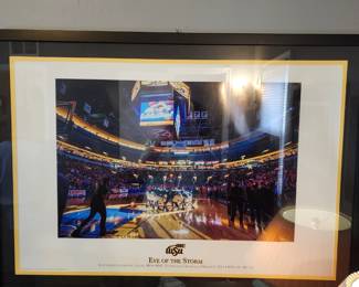 WSU,, Eye Of The Storm, 2014 professionally framed
