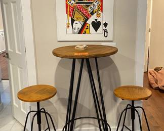 Pub Table and Chairs