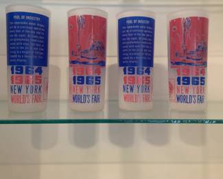 Vintage World Fair Glasses